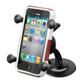 Ram Mounts RAM Composite Twist Lock Suction Cup Mount with Universal X-Grip Cell Phone Holder RAP-B-166-UN7